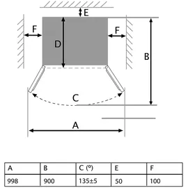 Cecotec Kühlschrank mit Gefrierfach - Grey Glass E. Kühlschrank mit 4 Türen, NoFrost-System, Multi Airflow-Verteilung und Temperaturwarnungen