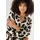 aniston plus Schlupfbluse mit Leoprint Beige 44