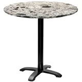 Restootab Tisch Bazila Ø80cm - Modell Terrazzo Cepp