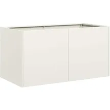 vidaXL Pflanzkübel 80 x 40 x 40 cm Weiß