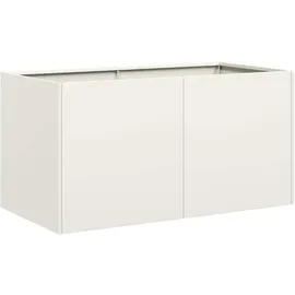 vidaXL Pflanzkübel 80 x 40 x 40 cm Weiß