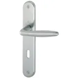HOPPE Langschildgarnitur Roissy M1941/332P Silber