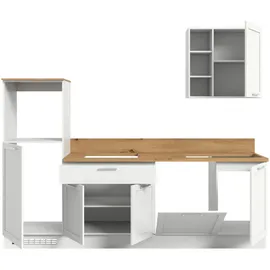 MID.YOU Küchenzeile Charly 260 cm Weiß