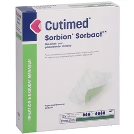 ACA Müller / ADAG Pharma Cutimed Sorbion Sorbact Wundauflage 10x10 cm