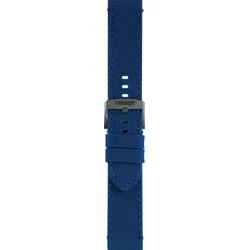 Tissot - Tissot Gent Xl Stoffband Blau, 22/22mm, Xl T604043883 - blau