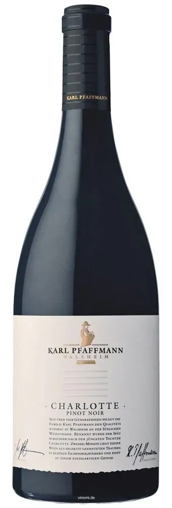 6er Set Karl Pfaffmann Charlotte Pinot Noir Grande Réserve trocken 2021 - Ver...