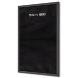 Showdown Letterboard 40 x 60 cm Schwarz