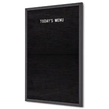 Showdown Letterboard 40 x 60 cm Schwarz