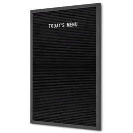 Showdown Letterboard 40 x 60 cm Schwarz