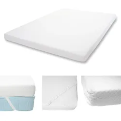 10cm Kaltschaum-Matratzentopper MCW-E63, Topper Matratzenauflage Matratzenschoner ~ 180x200cm