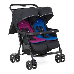 Joie Aire Twin Zwillingswagen / Geschwisterwagen, Farbe: Shale