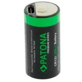 PATONA Premium CR123A 450 mAh 4 St.