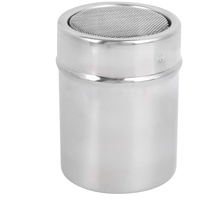 Powder Shaker, MAGT Hochwertiger Edelstahl Safe Durable Sugar Powder Coffee Sifter Gewürzglas für das Kochen in der Küche