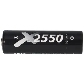 XCell 100x XCell Mignon Akku AA LSD Plus Ni-MH 1,2V 2550 mAh low self-discharge