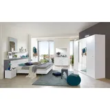 Schlafzimmer 4-teilig  PAMELA - weiß