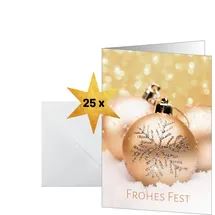 Sigel Weihnachtskarten Christmas Joy DIN A6