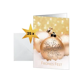 Sigel Weihnachtskarten Christmas Joy DIN A6