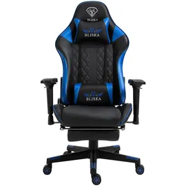 Trisens Harold Gaming Chair schwarz/blau