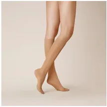 Kunert Fly & Care 40 Women Reisekniestrumpf 1 Paar | 35-38 (I) | Tan (KU-1003)
