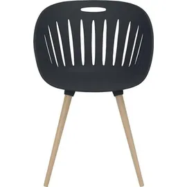 TOPSTAR 2er-Set Besucherstuhl T2023 43 x 43 x 108 cm grau