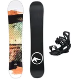 F2 Trans Snowboard Set FR 161w cm Weiss + Team Pro L Bindung 161 CM Wide