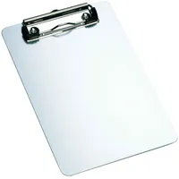 Alco Klemmbrett A5, unzerbrechlich, silber