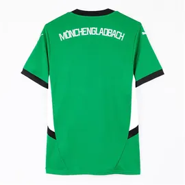 Puma Borussia Mönchengladbach Auswärtstrikot 2024/25 mit Sponsor Herren 07 archive green/white XXL