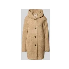 Fuchs Schmitt Mantel mit Schurwoll-Anteil, camel Melange, 38