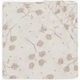 jollein Spannbettlaken Jersey-Baumwolle 70 x 140 - 75 x 150 cm Beige