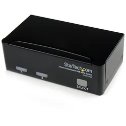 StarTech.com 2 Port VGA USB KVM Switch - VGA KVM Umschalter inkl. Kabel