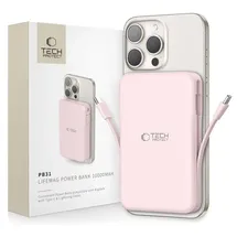 TECH-PROTECT Powerbank Tech-Protect PB31 LifeMag MagSafe 10000 mAh - rosa