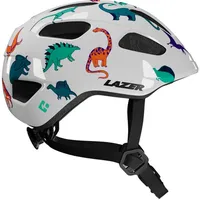 Lazer Kinder-Fahrradhelm Pnut 2.0 KinetiCore, Dinosaurs