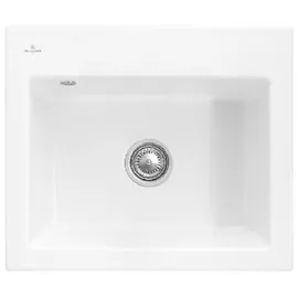 Villeroy & Boch Subway 60 S weiß alpin + Handbetätigung