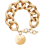 ICE-Watch ICE Jewellery - Chain Bracelet - Gold - Kettenarmband mit XL-Maschen für Frauen, geschlossen mit einer goldenen Medaille (021191)