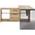 Jahnke Eckschreibtisch LUX C 150 E Braun Eiche