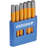 Gedore Nietzieher und -kopfsetz Satz 6-teilig