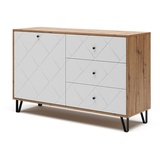 Vicco Kommode Nizza, 128 x 78 cm,