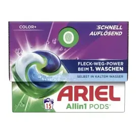Ariel All-in-1 Colorwaschmittel Caps 15 WL