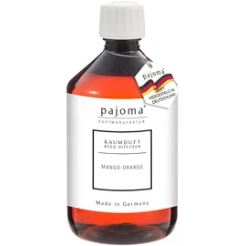Pajoma pajoma® Raumduft Nachfüllflasche Mango-Orange 500 ml | Nachfüller für Lufterfrischer | intensiver und hochwertiger Duft in Premium Qualität