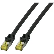 EFB Elektronik MK7001.25B Netzwerkkabel Schwarz 25 m Cat6a S/FTP LSZH, Cat.7 Rohkabel 20m MK700125B