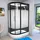 AcquaVapore D30-73m0l-ec Komplettdusche mit 2k Scheiben 120 x 80 cm schwarz