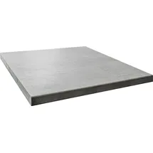 OPTIFIT Arbeitsplatte Luzern, 38 mm stark, Tiefe 60 cm, große Auswahl an Breiten grau 90 cm x 3,8 cm x 60 cm