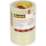 Scotch Klebeband 550 (Polypropylenfolie, 19 mm x 66 m transparent