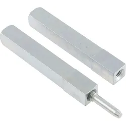 GRUNDMANN Spezialstift GEOS 246 ungeprüft für Schlösser mit geteilter Nuss - 60 + 60 mm