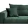 MID.YOU Ecksofa, Dunkelgrün, Cord