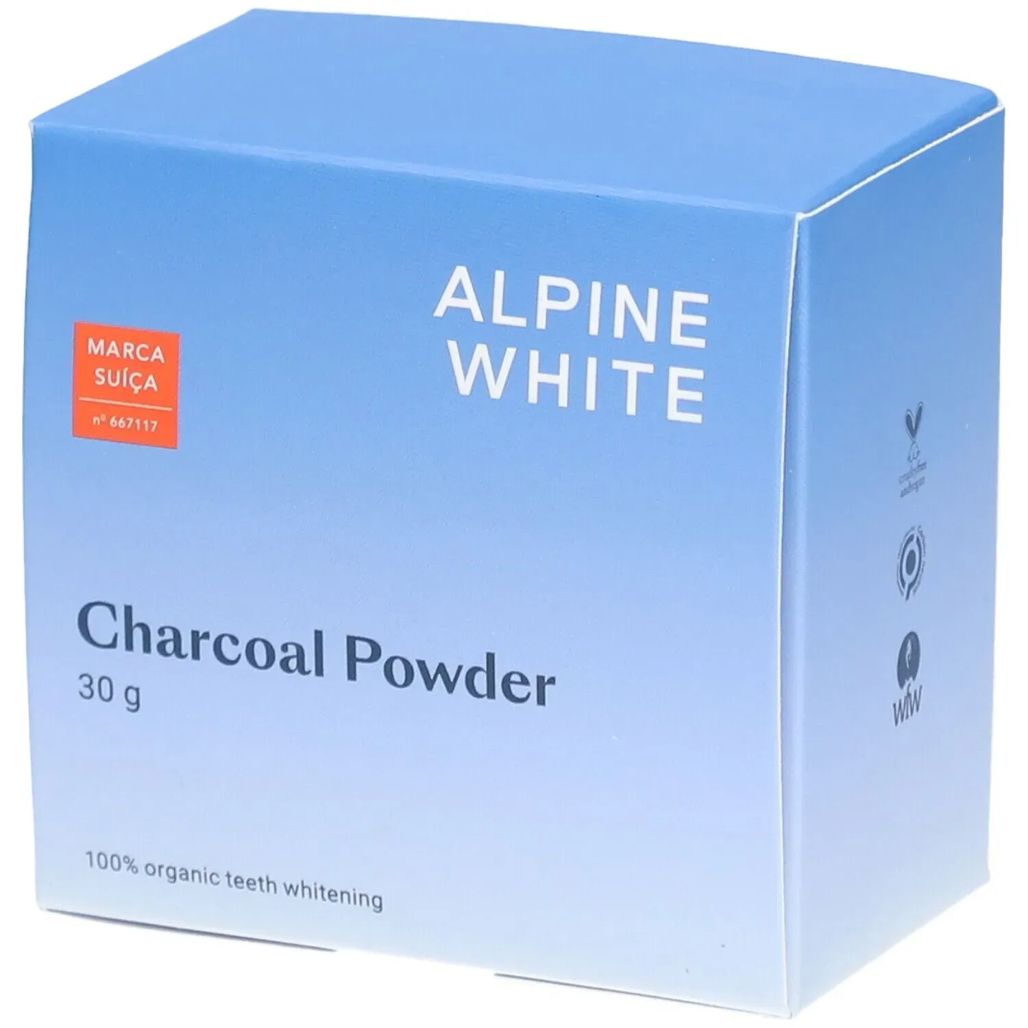 Alpine White Charcoal Powder