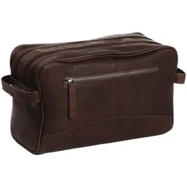 The Chesterfield Brand Stefan Kulturbeutel Leder 29 cm, Necessaire, Braun