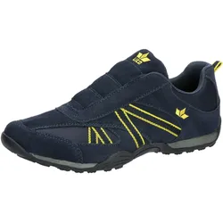 Sneaker LICO "Freizeitschuh Ensio", Gr. 43, blau, Veloursleder, Schuhe