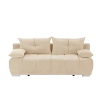 Switch Schlafsofa Gala ¦ beige ¦ Maße (cm): B: 208 H: 92 T: 102.0