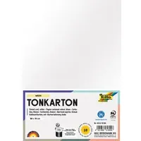 Folia Tonkarton 500 x 700 mm 220 g/qm weiß